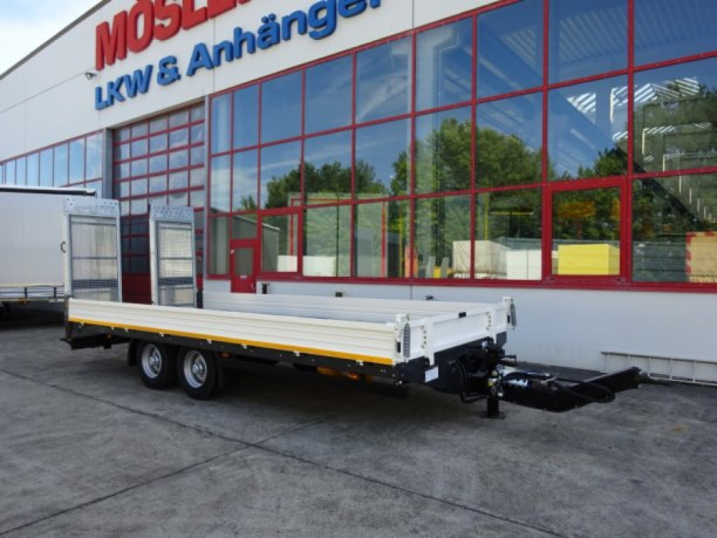 Möslein TTT 11 5,2 BR Weiß Neuer Tandemtieflader mit Breiten Rampen - Низкорамный прицеп: фото 4 Möslein TTT 11 5,2 BR Weiß Neuer Tandemtieflader mit Breiten Rampen - Низкорамный прицеп: фото 4