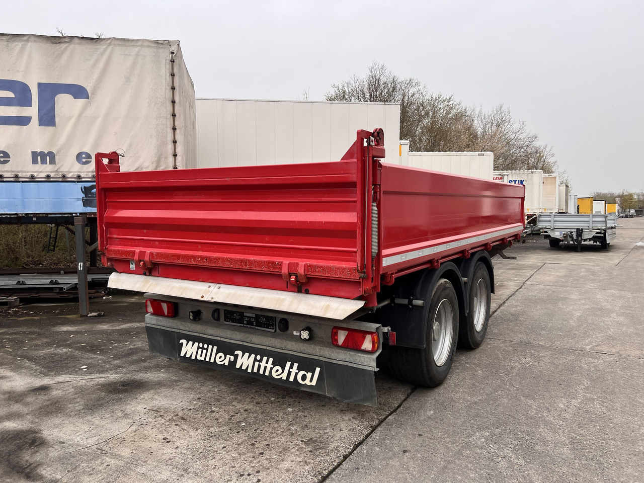Müller Mitteltal TA-2  18 t Tandemkipper- Tieflader - Самосвальный прицеп: фото 2 Müller Mitteltal TA-2  18 t Tandemkipper- Tieflader - Самосвальный прицеп: фото 2