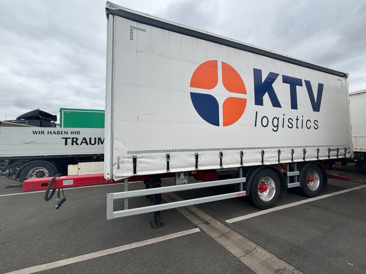 Wecon Tandem Anhänger Plane APZ 218 - Тентованный прицеп: фото 1 Wecon Tandem Anhänger Plane APZ 218 - Тентованный прицеп: фото 1