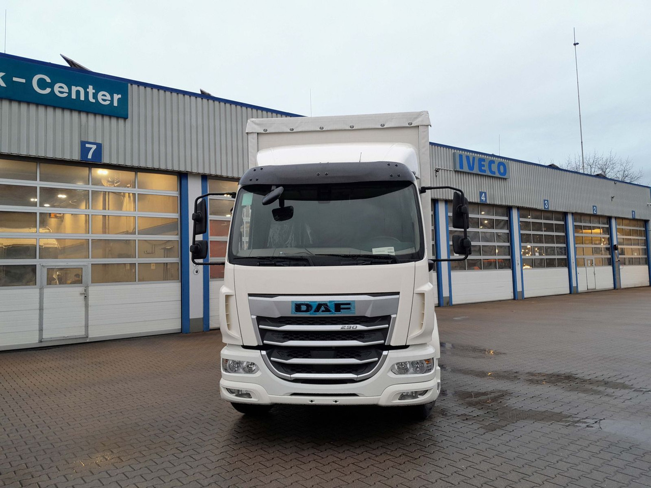 DAF FA XB 290 16t Junge Curtainsider - Тентованный грузовик: фото 2 DAF FA XB 290 16t Junge Curtainsider - Тентованный грузовик: фото 2