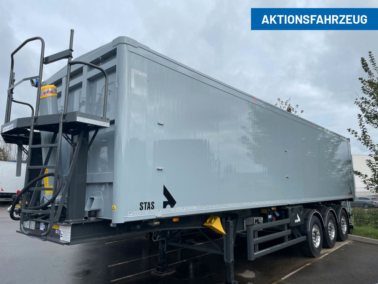 Новый Самосвальный полуприцеп Stas AgroStar 56,1 cbm Stas AgroStar 56,1 cbm: фото 1
