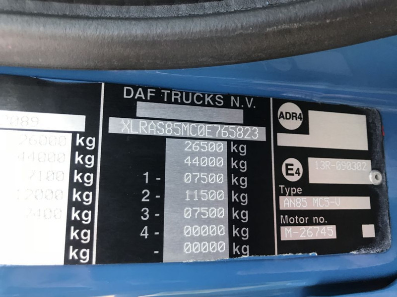 Портальный бункеровоз, Автоманипулятор DAF 85.360 SIDELOADER: фото 10