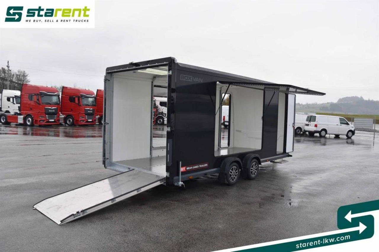 Новый Прицеп-автовоз Brian James Trailers BOX VAN 600 Rückfahrkamera LED-Lichter Aluboden: фото 18 Новый Прицеп-автовоз Brian James Trailers BOX VAN 600 Rückfahrkamera LED-Lichter Aluboden: фото 18