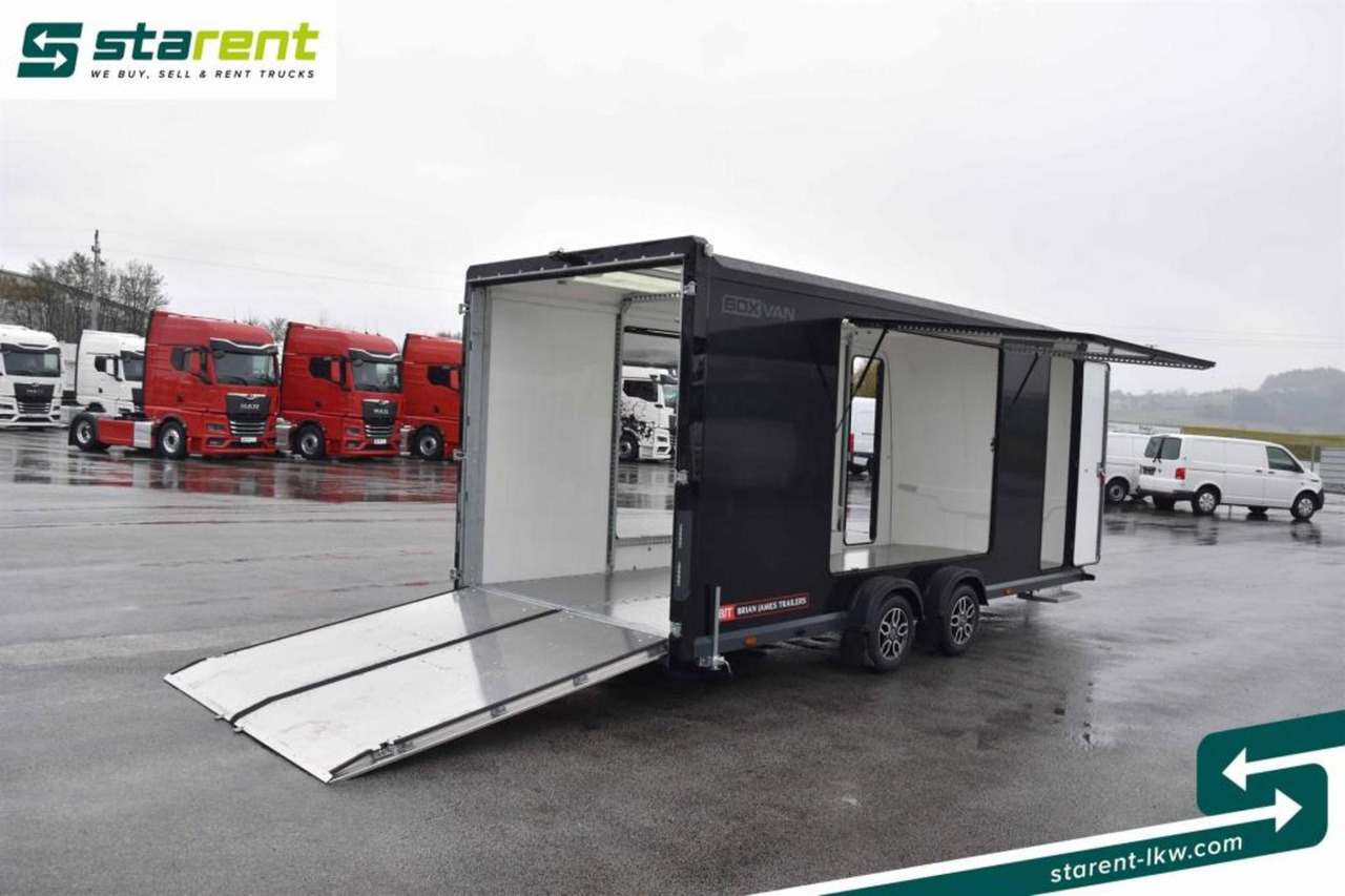 Новый Прицеп-автовоз Brian James Trailers BOX VAN 600 Rückfahrkamera LED-Lichter Aluboden: фото 11 Новый Прицеп-автовоз Brian James Trailers BOX VAN 600 Rückfahrkamera LED-Lichter Aluboden: фото 11