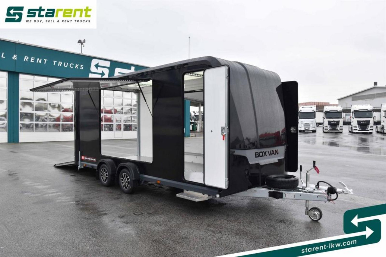 Новый Прицеп-автовоз Brian James Trailers BOX VAN 600 Rückfahrkamera LED-Lichter Aluboden: фото 12 Новый Прицеп-автовоз Brian James Trailers BOX VAN 600 Rückfahrkamera LED-Lichter Aluboden: фото 12