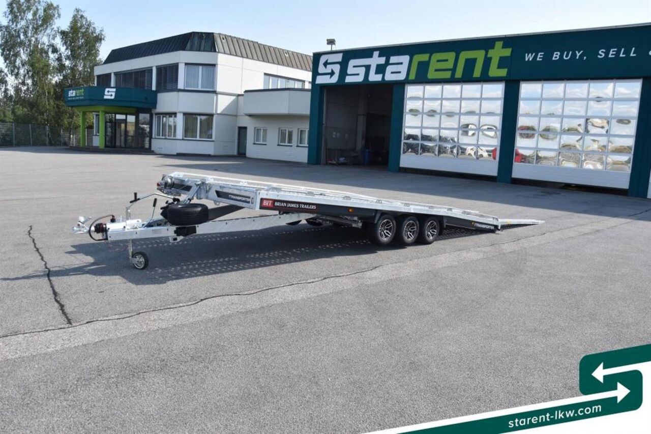 Brian James Trailers T-Transporter Kippbar Seilwinde Rampen - Прицеп-автовоз: фото 1 Brian James Trailers T-Transporter Kippbar Seilwinde Rampen - Прицеп-автовоз: фото 1