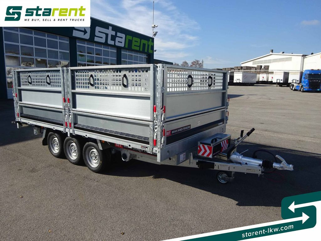 Brian James Trailers Tipper, Elektrisch Kippbar, Rampen - Прицеп бортовой/ Платформа: фото 3 Brian James Trailers Tipper, Elektrisch Kippbar, Rampen - Прицеп бортовой/ Платформа: фото 3