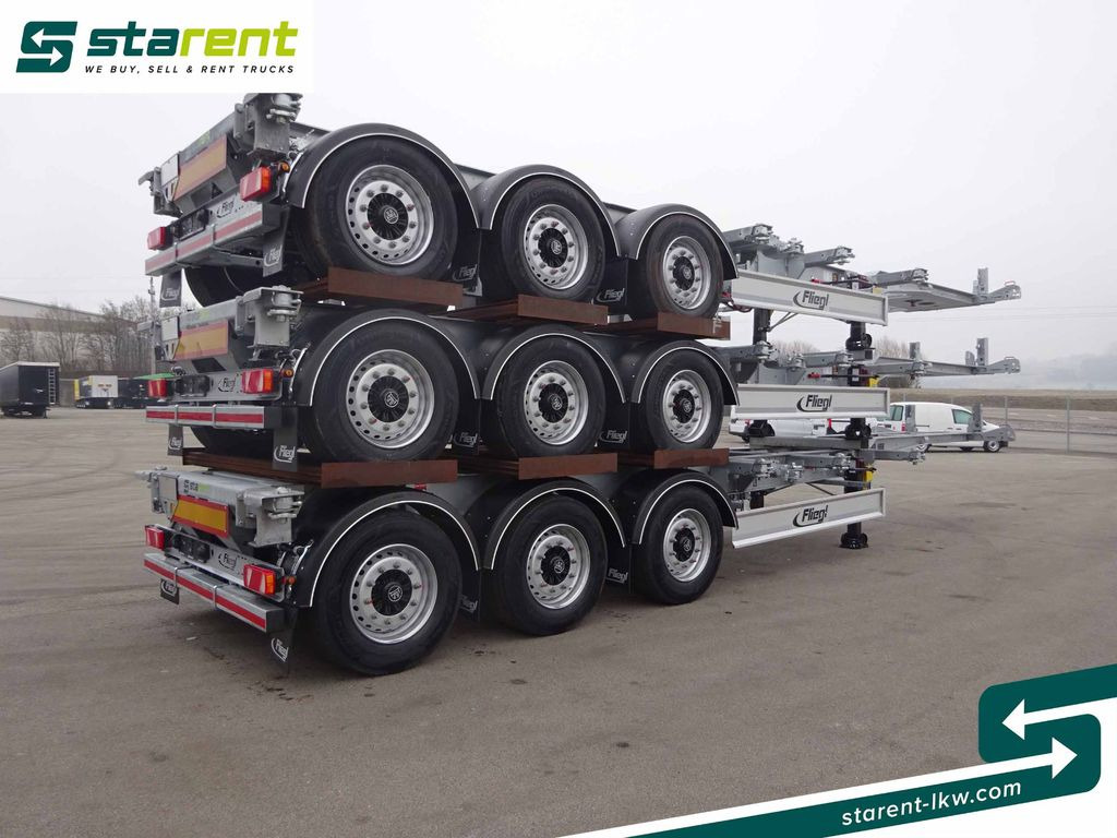Fliegl Containerchassis ADR, 1x20/2x20/1x30/1x40/1x45 - Полуприцеп-контейнеровоз/ Сменный кузов: фото 5 Fliegl Containerchassis ADR, 1x20/2x20/1x30/1x40/1x45 - Полуприцеп-контейнеровоз/ Сменный кузов: фото 5