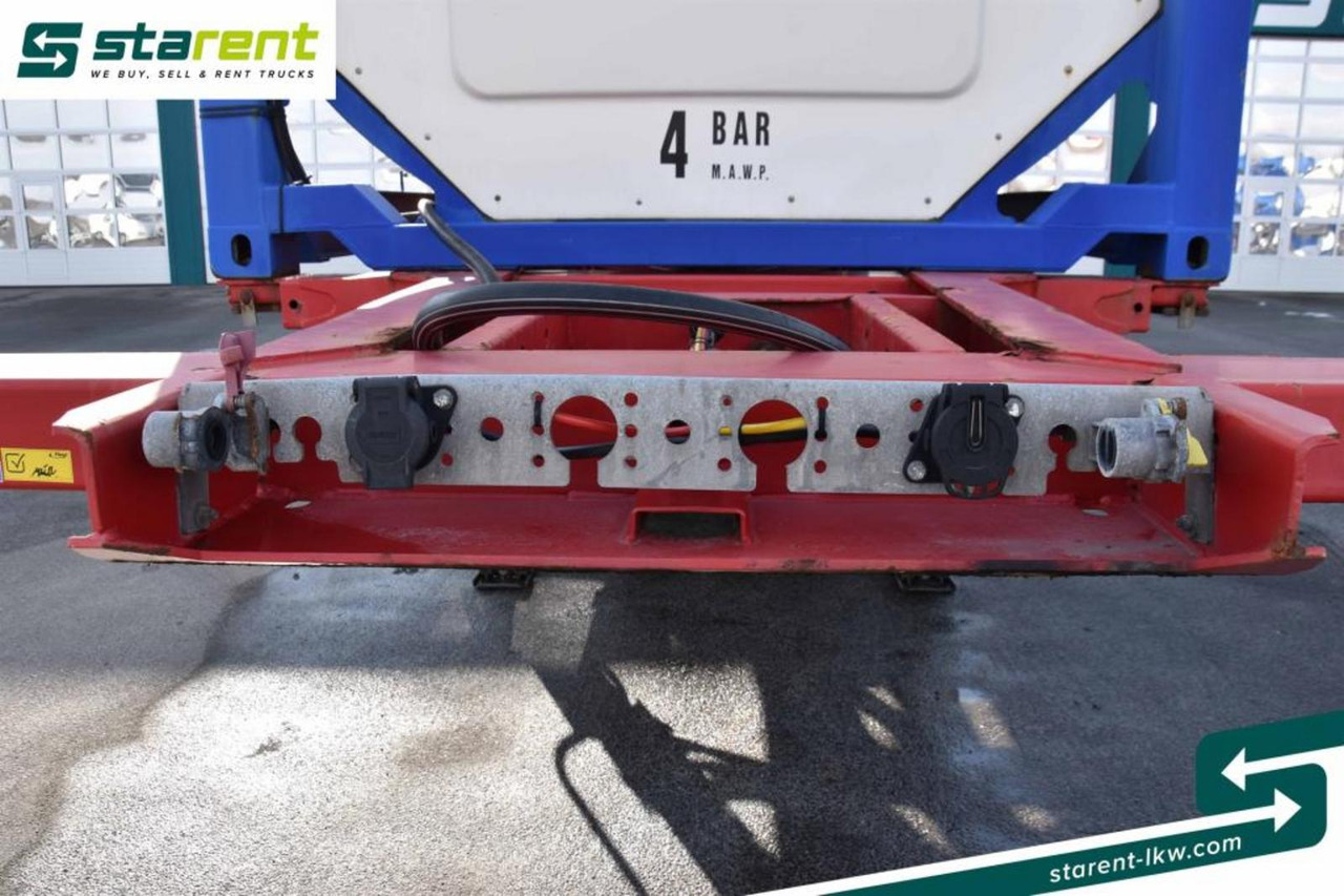 Шасси полуприцеп Fliegl Containerchassis light + Singamas Tank: фото 20