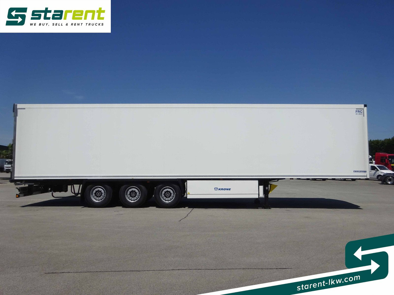 Krone Thermotrailer Carrier Vector 1550, Zurrleisten - Полуприцеп-рефрижератор: фото 4 Krone Thermotrailer Carrier Vector 1550, Zurrleisten - Полуприцеп-рефрижератор: фото 4