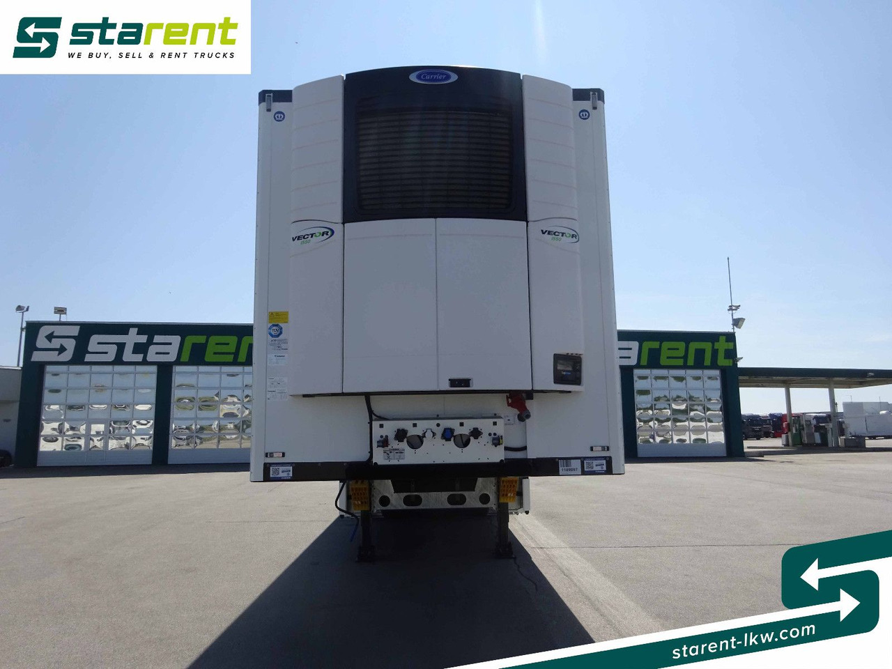 Krone Tiefkühler Carrier Vector 1550, Liftachse - Полуприцеп-рефрижератор: фото 2 Krone Tiefkühler Carrier Vector 1550, Liftachse - Полуприцеп-рефрижератор: фото 2