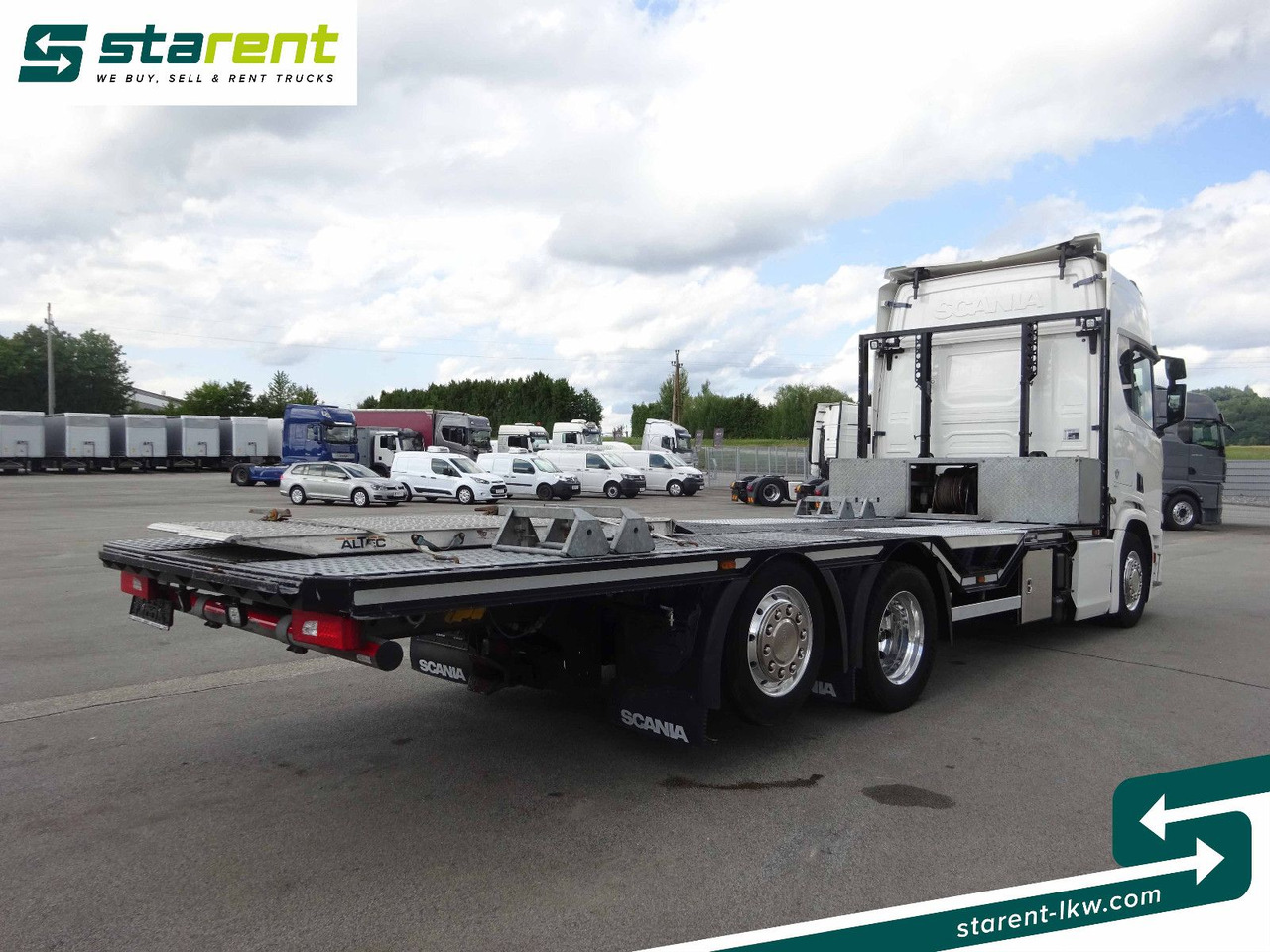 Scania R770 V8 Fahrzeugtransporter, Retarder, Seilwinde - Грузовик-шасси: фото 5 Scania R770 V8 Fahrzeugtransporter, Retarder, Seilwinde - Грузовик-шасси: фото 5