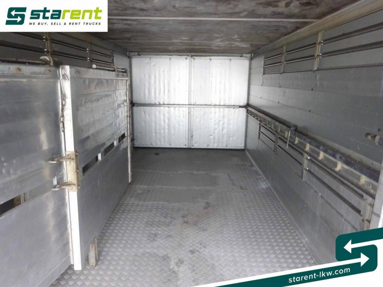 Прицеп для перевозки животных Scheuwimmer 2-Achser, Viehtransport Anhänger, 2x Trennwand: фото 15