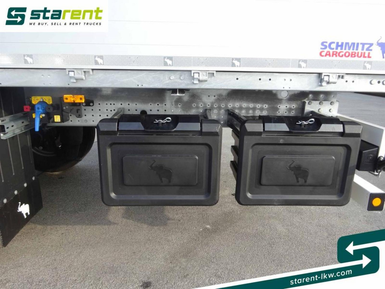 Новый Полуприцеп бортовой/ Платформа Schmitz Baustofftrailer Liftachse Rungen 80cm Bordwände: фото 20