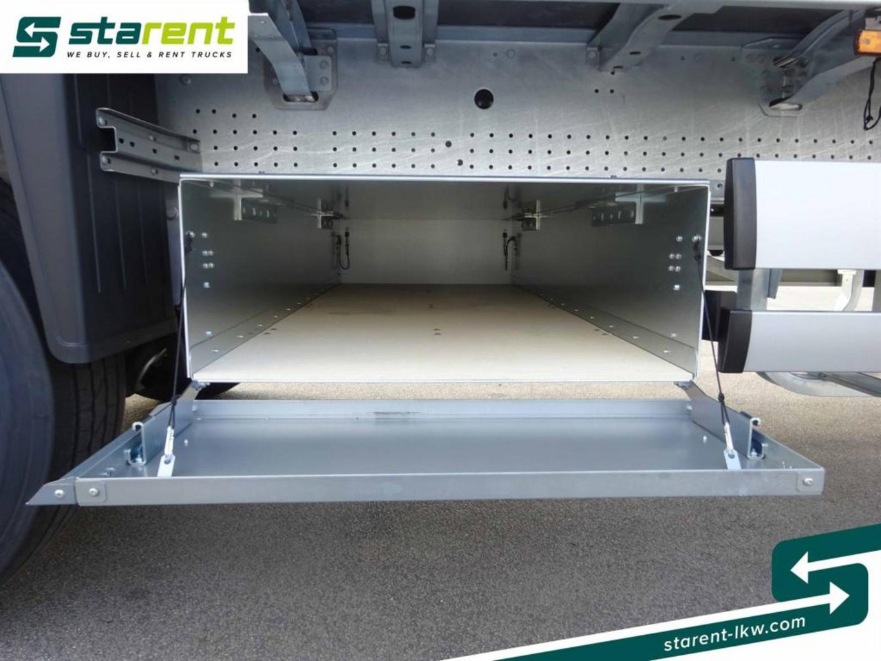 Новый Полуприцеп бортовой/ Платформа Schmitz Baustofftrailer Liftachse Rungen 80cm Bordwände: фото 18