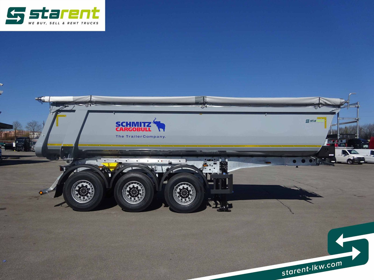 Schmitz Cargobull 3-Achs Kipper, 24m³, Liftachse, Alu Felgen - Самосвальный полуприцеп: фото 4 Schmitz Cargobull 3-Achs Kipper, 24m³, Liftachse, Alu Felgen - Самосвальный полуприцеп: фото 4