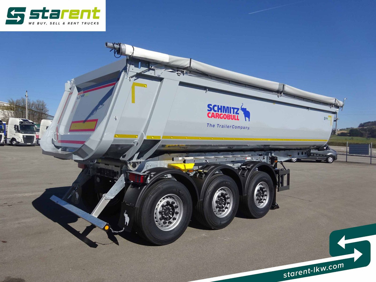 Schmitz Cargobull 3-Achs Kipper, 24m³, Liftachse, Alu Felgen - Самосвальный полуприцеп: фото 5 Schmitz Cargobull 3-Achs Kipper, 24m³, Liftachse, Alu Felgen - Самосвальный полуприцеп: фото 5