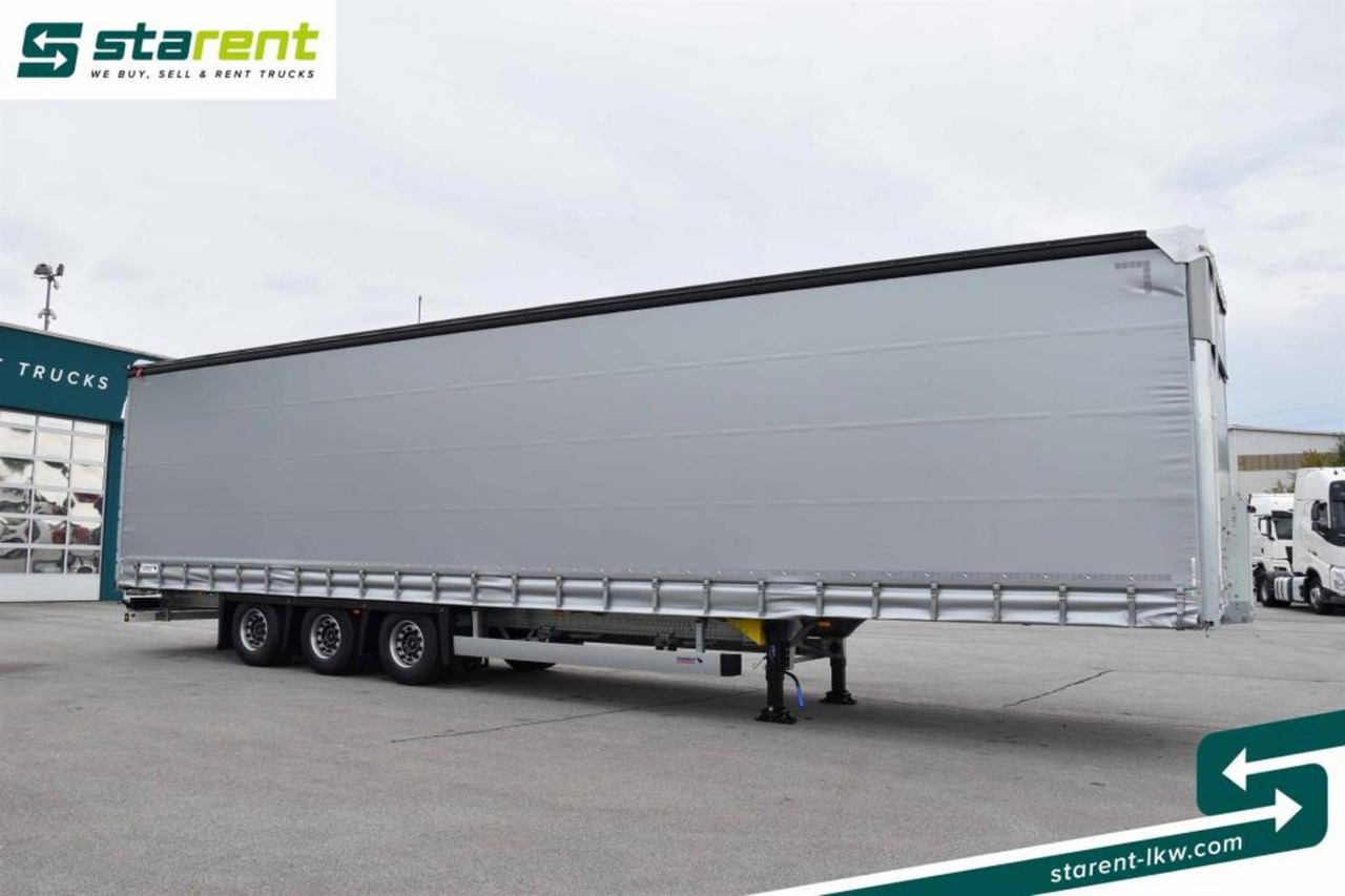 Schmitz Megatrailer Hubdach Liftachse D.C. 9.5-Zertifikat - Тентованный полуприцеп: фото 3 Schmitz Megatrailer Hubdach Liftachse D.C. 9.5-Zertifikat - Тентованный полуприцеп: фото 3