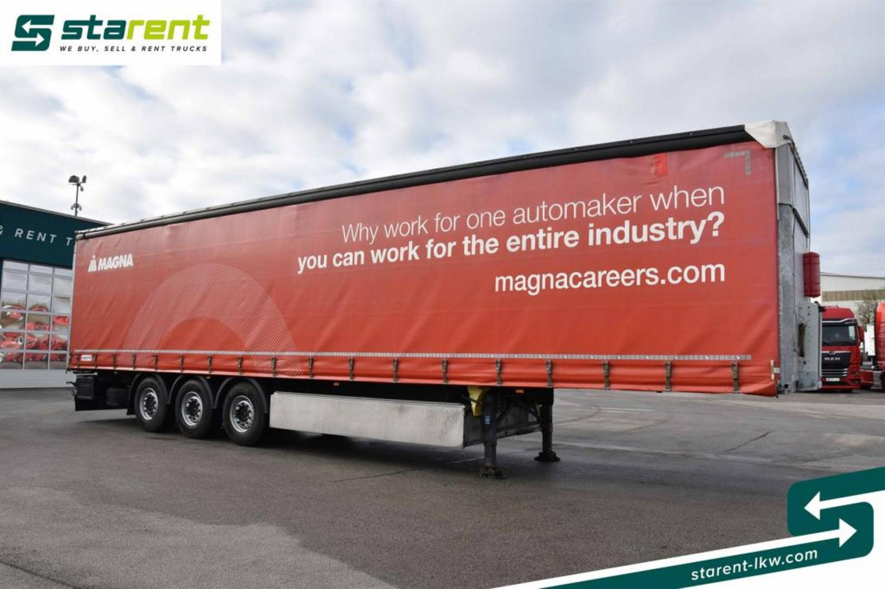 Schmitz Tautliner Hubdach Lift-A Palka Palettenanschlagl. - Тентованный полуприцеп: фото 3 Schmitz Tautliner Hubdach Lift-A Palka Palettenanschlagl. - Тентованный полуприцеп: фото 3