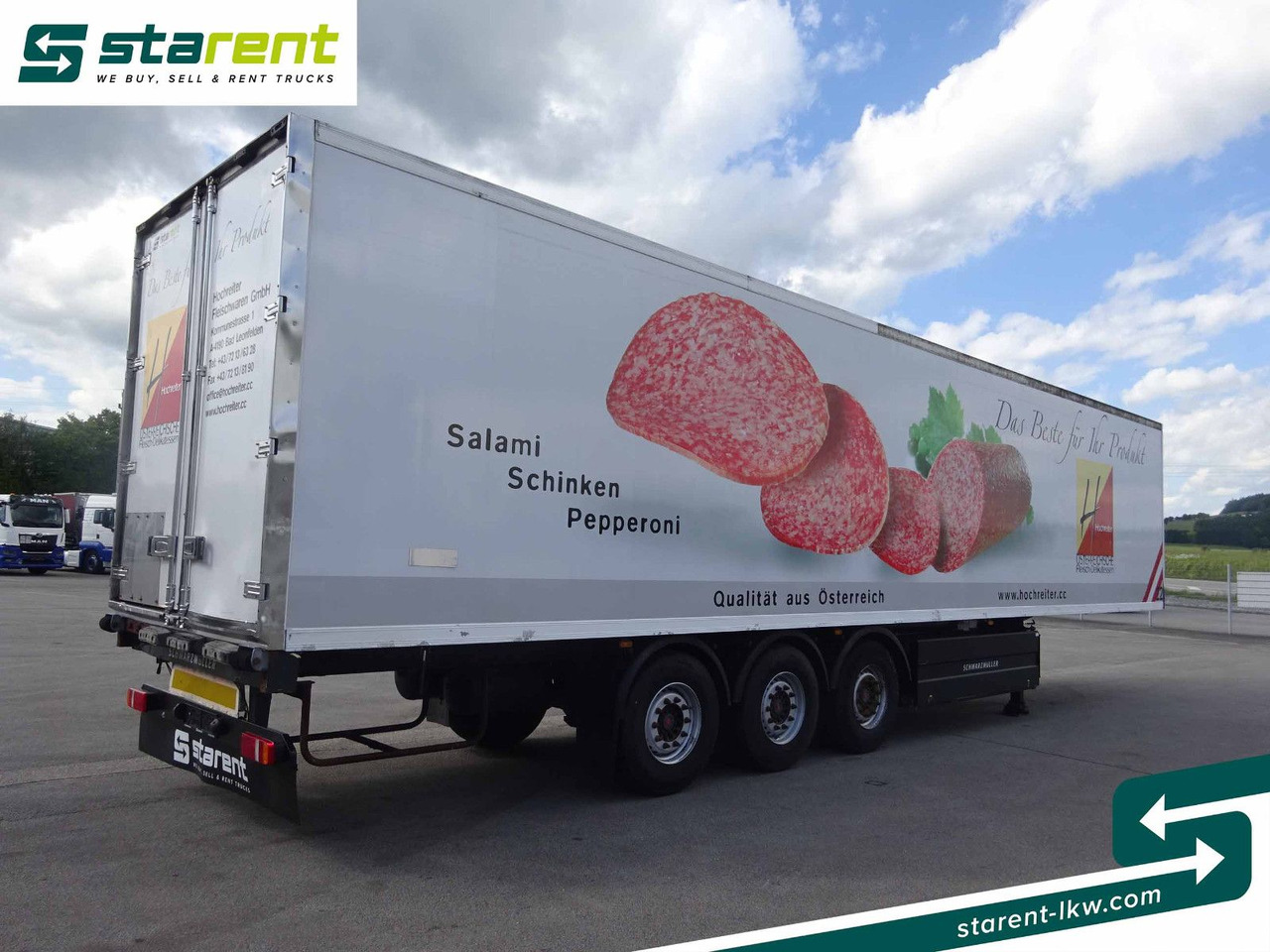 Schwarzmüller Thermotrailer, Thermo King SL400, Liftachse, SAF - Полуприцеп-фургон: фото 5 Schwarzmüller Thermotrailer, Thermo King SL400, Liftachse, SAF - Полуприцеп-фургон: фото 5