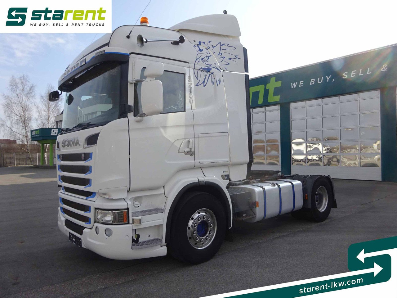 Scania R450, Standklima, Retarder, Navi, Hydraulik - Тягач: фото 1 Scania R450, Standklima, Retarder, Navi, Hydraulik - Тягач: фото 1