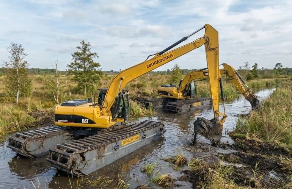 CAT 320 AMPIBIOUS EXCAVATOR RENTAL - Водный экскаватор: фото 1 CAT 320 AMPIBIOUS EXCAVATOR RENTAL - Водный экскаватор: фото 1