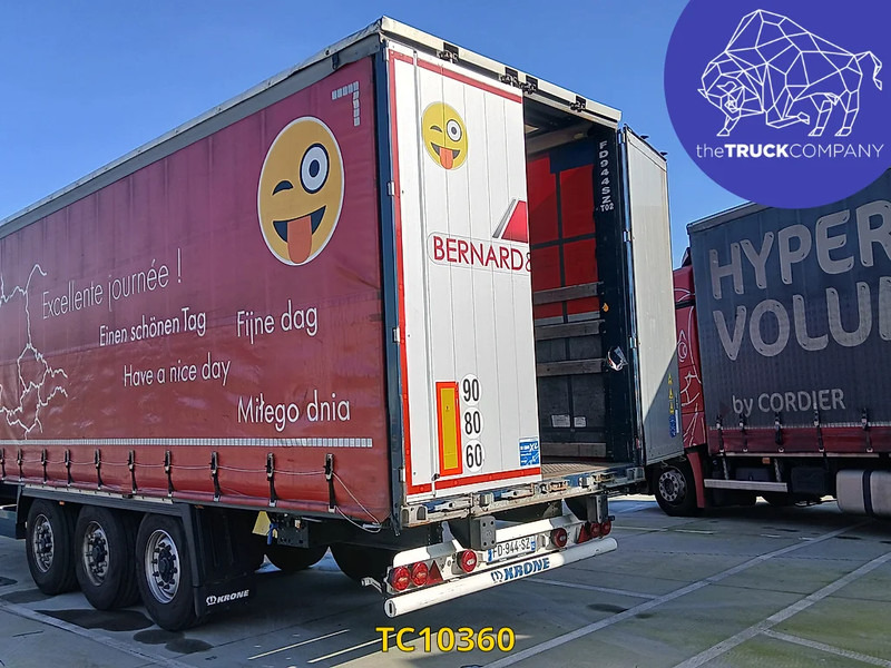 Krone - Тентованный полуприцеп: фото 4 Krone - Тентованный полуприцеп: фото 4