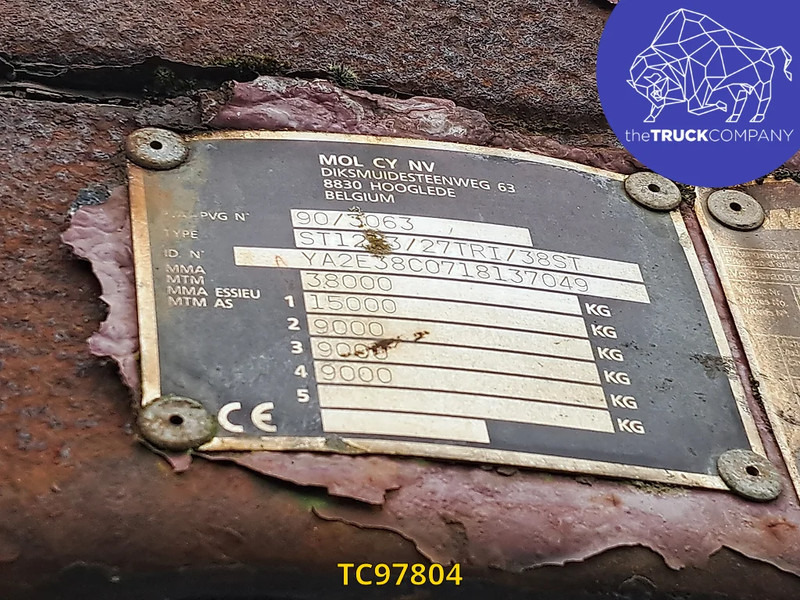 Полуприцеп бортовой/ Платформа MOL: фото 11