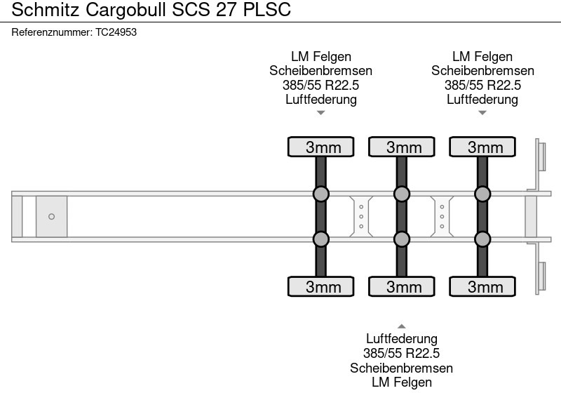 Schmitz Cargobull SCS 27 PLSC лизинг Schmitz Cargobull SCS 27 PLSC: фото 15