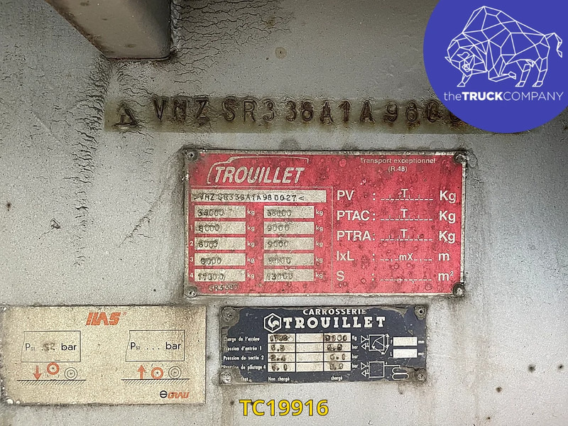 Trouillet - Тентованный полуприцеп: фото 3 Trouillet - Тентованный полуприцеп: фото 3