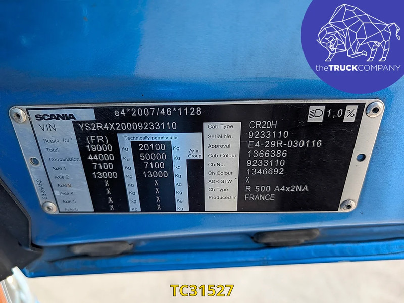 Тягач Scania R R500: фото 11 Тягач Scania R R500: фото 11