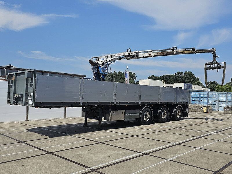 Kwb P-393-STI-R-1 HIAB 130 R - Полуприцеп бортовой/ Платформа: фото 1 Kwb P-393-STI-R-1 HIAB 130 R - Полуприцеп бортовой/ Платформа: фото 1
