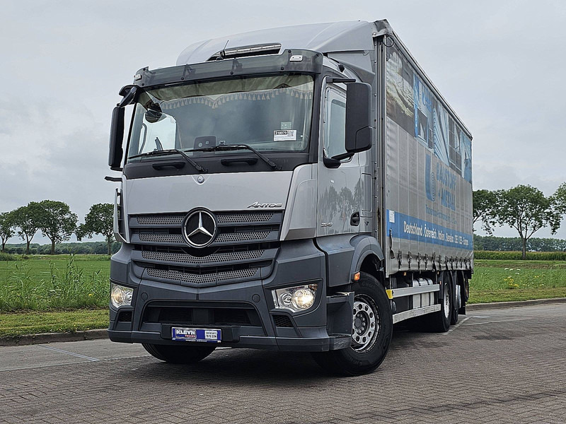 Mercedes-Benz ANTOS 2543 + FORKLIFT PALFINGER - Тентованный грузовик: фото 1 Mercedes-Benz ANTOS 2543 + FORKLIFT PALFINGER - Тентованный грузовик: фото 1