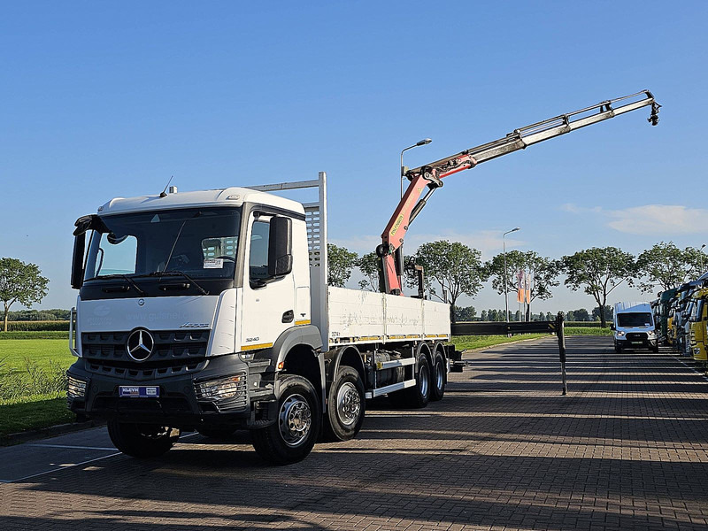Mercedes-Benz AROCS 3240 PalfingerPK 23001-EH - Грузовик бортовой/ Платформа, Автоманипулятор: фото 2 Mercedes-Benz AROCS 3240 PalfingerPK 23001-EH - Грузовик бортовой/ Платформа, Автоманипулятор: фото 2