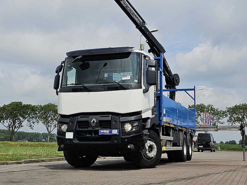 Renault K 430 HIAB 188ES4 - Грузовик бортовой/ Платформа, Автоманипулятор: фото 1 Renault K 430 HIAB 188ES4 - Грузовик бортовой/ Платформа, Автоманипулятор: фото 1