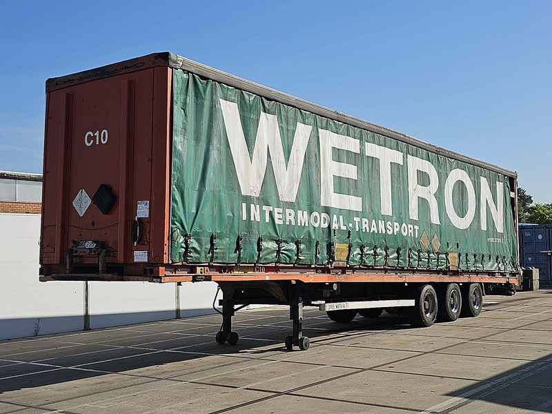 Van Hool 3B2003 - Полуприцеп-контейнеровоз/ Сменный кузов: фото 1 Van Hool 3B2003 - Полуприцеп-контейнеровоз/ Сменный кузов: фото 1