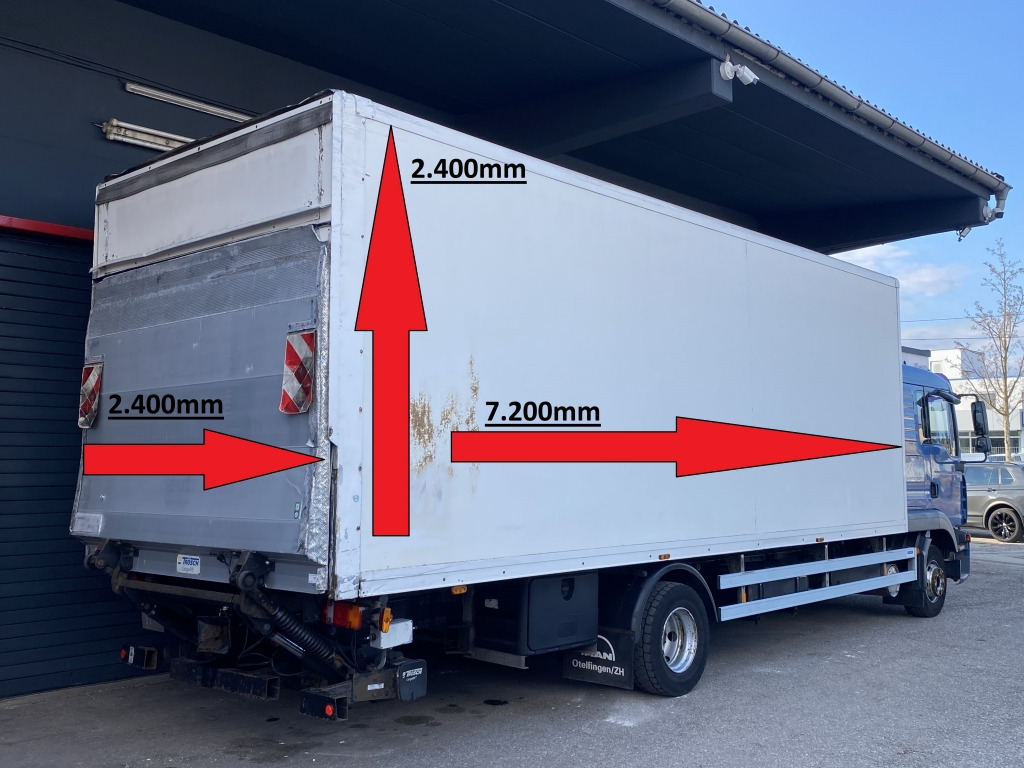 MAN TGL 12.240 7,2mKoffer Klimaaut LBW AutomatikAHK - Грузовик с закрытым кузовом: фото 5 MAN TGL 12.240 7,2mKoffer Klimaaut LBW AutomatikAHK - Грузовик с закрытым кузовом: фото 5