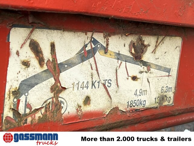 Abrollcontainer mit Kran, HMF 1144 K1 TS, 21m³ - Контейнер для мультилифта: фото 5 Abrollcontainer mit Kran, HMF 1144 K1 TS, 21m³ - Контейнер для мультилифта: фото 5