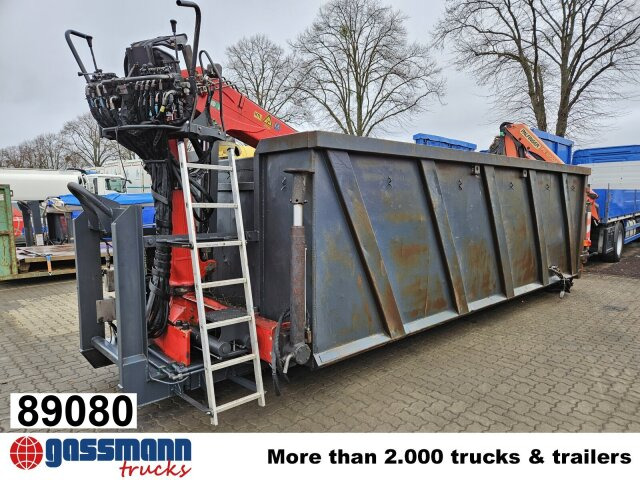 Abrollcontainer mit Kran Palfinger Epsilon - Контейнер для мультилифта, Автоманипулятор: фото 1 Abrollcontainer mit Kran Palfinger Epsilon - Контейнер для мультилифта, Автоманипулятор: фото 1