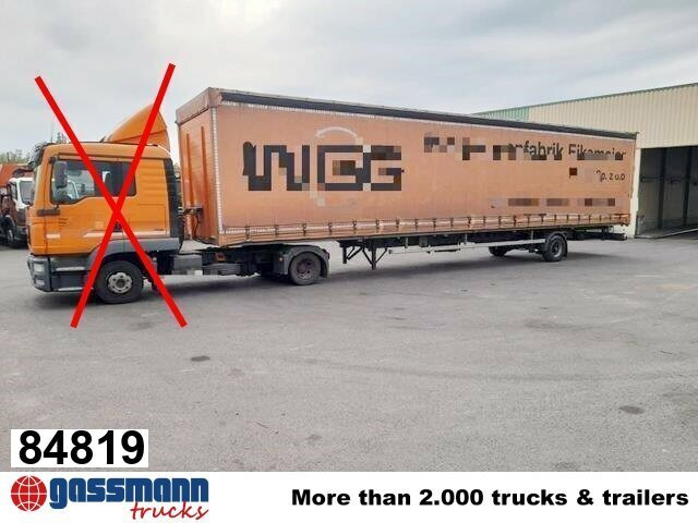 Ackermann PS-F 9/10.6 E SPS, Edscha-Verdeck - Полуприцеп бортовой/ Платформа: фото 1 Ackermann PS-F 9/10.6 E SPS, Edscha-Verdeck - Полуприцеп бортовой/ Платформа: фото 1