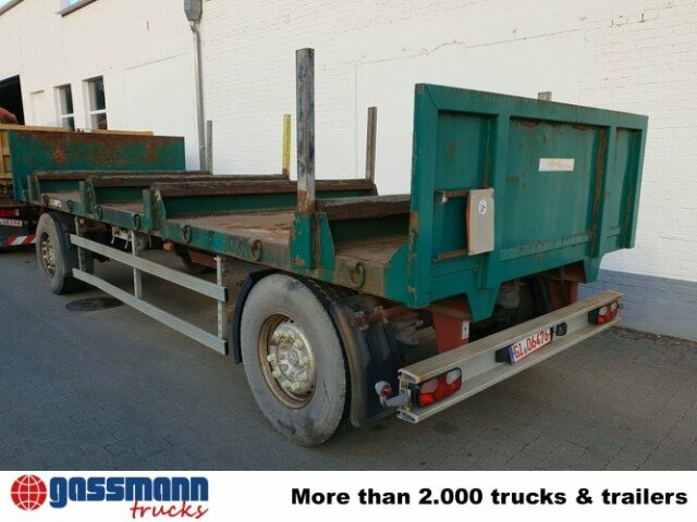 Anhänger Pritsche Plateau, Rungen, 3x vorh. - Прицеп бортовой/ Платформа: фото 2 Anhänger Pritsche Plateau, Rungen, 3x vorh. - Прицеп бортовой/ Платформа: фото 2