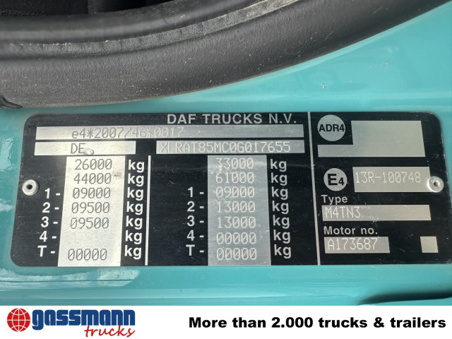 DAF CF 85.460 6x4, Bordmatik links - Самосвал: фото 4 DAF CF 85.460 6x4, Bordmatik links - Самосвал: фото 4