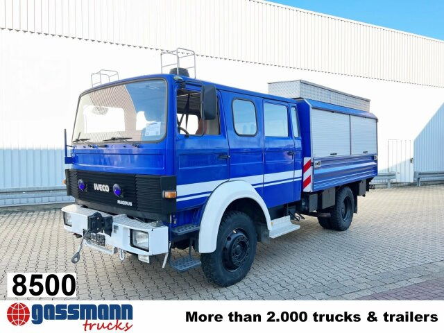 Iveco 120-23 AW 4x4 Doka, V8-Motor, Mannschaftswagen - Грузовик с закрытым кузовом: фото 1 Iveco 120-23 AW 4x4 Doka, V8-Motor, Mannschaftswagen - Грузовик с закрытым кузовом: фото 1