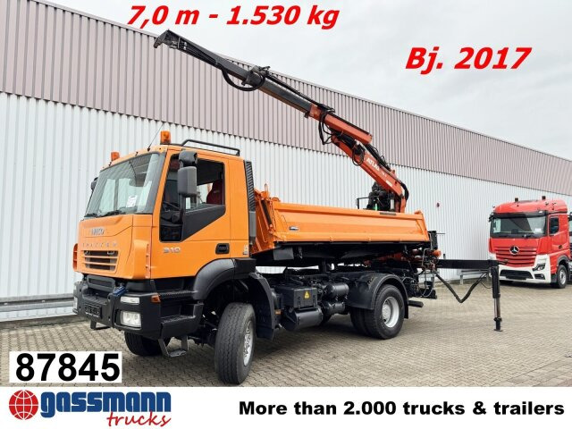 Iveco Trakker AD190T31W 4x4, absattelbarer Heckkran - Самосвал, Автоманипулятор: фото 1 Iveco Trakker AD190T31W 4x4, absattelbarer Heckkran - Самосвал, Автоманипулятор: фото 1