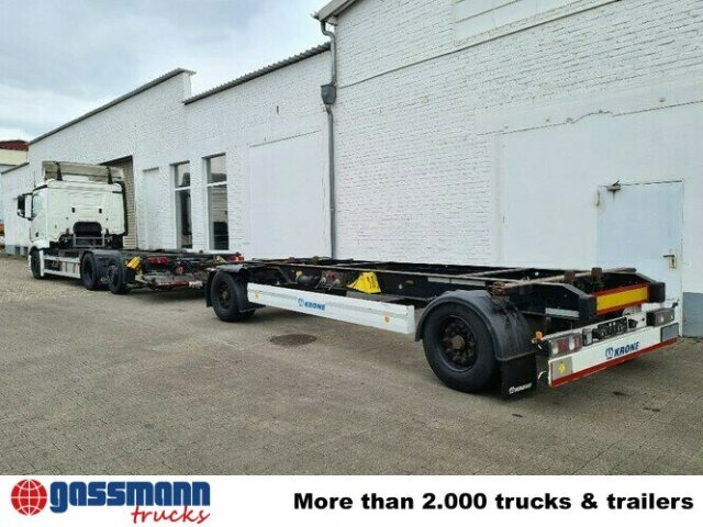 Прицеп-контейнеровоз/ Сменный кузов Krone AZW 18, BDF: фото 7