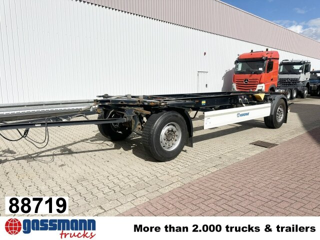 Krone AZW 18 - Прицеп-контейнеровоз/ Сменный кузов: фото 1 Krone AZW 18 - Прицеп-контейнеровоз/ Сменный кузов: фото 1