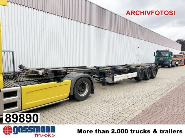 Krone SDC 27 eLTU4 Container-Chassi, 2x Liftachse, - Полуприцеп-контейнеровоз/ Сменный кузов: фото 1 Krone SDC 27 eLTU4 Container-Chassi, 2x Liftachse, - Полуприцеп-контейнеровоз/ Сменный кузов: фото 1