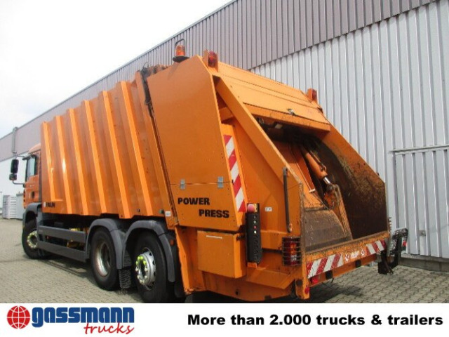 Мусоровоз для транспортировки мусора MAN TGA 26.350/400 6x2-2BL FAUN POWER PRESS 524,: фото 9