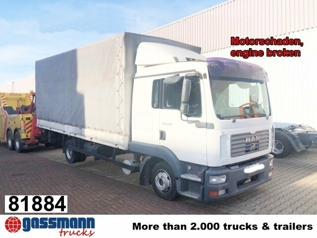 MAN TGL 8.210 BL 4x2 mit LBW, Motorschaden! - Грузовик бортовой/ Платформа: фото 1 MAN TGL 8.210 BL 4x2 mit LBW, Motorschaden! - Грузовик бортовой/ Платформа: фото 1