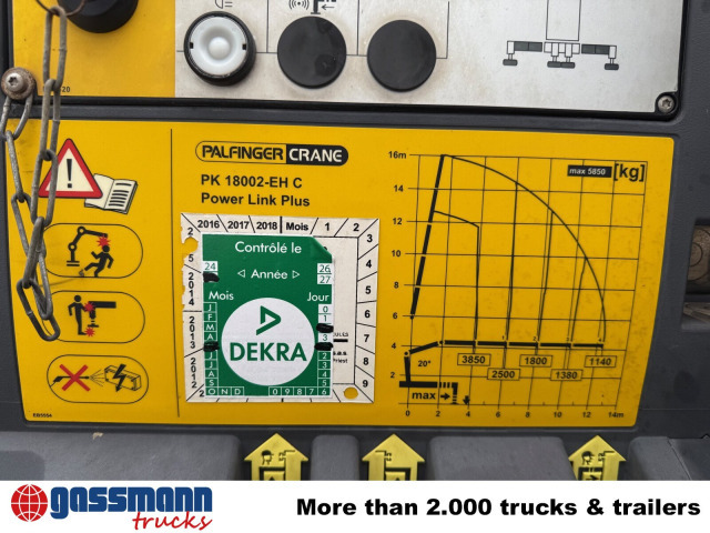 MAN TGS 33.400 6x4 BB, Navi, Heckkran PK18002-EH C, - Грузовик бортовой/ Платформа, Автоманипулятор: фото 5 MAN TGS 33.400 6x4 BB, Navi, Heckkran PK18002-EH C, - Грузовик бортовой/ Платформа, Автоманипулятор: фото 5
